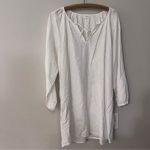 White Wilfred Free Tie Dress